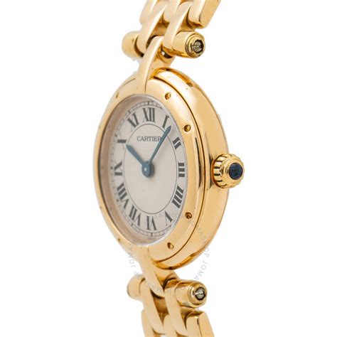 used cartier watch womens|cartier panthere watch used.